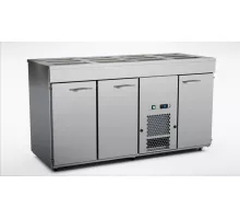 Aukstais skapis ar aukstu izlietni 1600 mm, 3 durvis