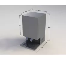 Диспенсер для молока (20 л) с двумя кранами