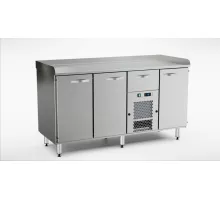 Стол для приготовления пиццы 1600 мм, 3 дверцы, 1 ящик