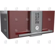 Тепловой шкаф для угольной печи, для серии 301, 712x565x527 mm, красный