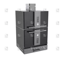 Charcoal oven, with cabinet, 712x697x1431 mm