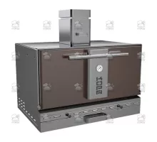 Charcoal oven, 912x697x1062 mm, brown