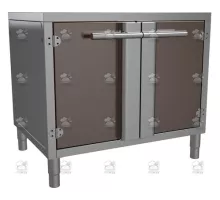 Skapja statīvs ogļu krāsnij, 501 sērijai, 900x715x800 mm, brūns