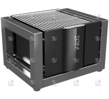 Charcoal hibachi grill, 400x345x263 mm