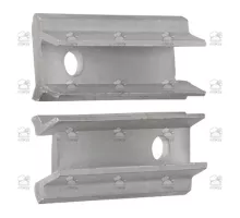 Сменные лезвия Unger FW, профильные, лужёные, INOX, 12 шт.