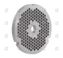 Gaļas mašīnas disks Enterprise 12, Ø70 mm, caurumi 3.5 mm, ar rumbu, instrumentu tērauds