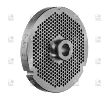 Mincer hole plate Enterprise 56, Ø152 mm, holes 10 mm, with hub, tool steel