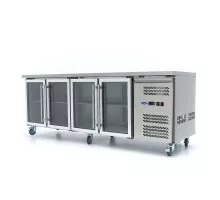 Холодильник - 223 см - 4 стеклянные дверцы