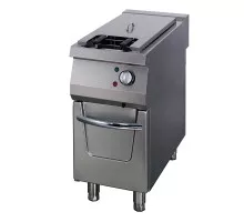 Premium Deep Fryer - 1 x 22L - Single Unit - 90cm Deep - with Drain Tap - Electric