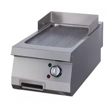 Premium Griddle - Grooved - Single Unit - 90cm Deep - Electric