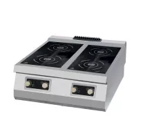 Premium Induction Cooker - 4 Burners - Double Unit - 90cm Deep - Electric