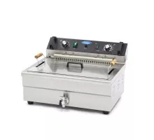 Deep Fryer - 20L - 1 Basket - with Drain Tap