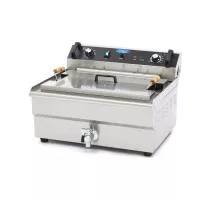 Deep Fryer - 30L - 1 Basket - with Drain Tap