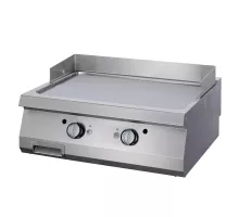 Premium Griddle - гладкий хром - двойной блок - глубина 90 см - электрический