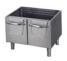 Premium statīvs - divvietīgs - 90 cm dziļš - ar durvīm
