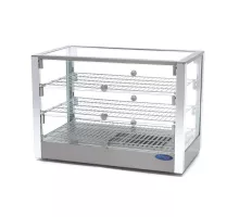 Sildītā ēdienu izstāde - 115L - 70cm - 3 plauksti.