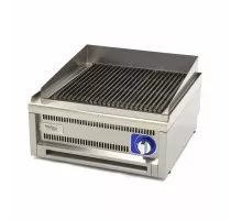 Мангал коммерческого класса - двойной блок - глубина 60 см - газ