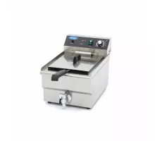 Deep Fryer - 16L - 1 Basket - with Drain Tap