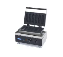 Vafeļu pagatavošanas ierīce - 6 standziņas - kukurūzas suņi - rombveida raksts