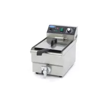 Deep Fryer - 10L - 1 Basket - with Drain Tap