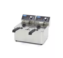 Deep Fryer - 2 x 4L - 2 Baskets - up to 1,5kg of Fries