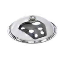 Крышка для вока - Ø36 см - Нержавеющая сталь - Индукция