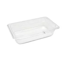 Gastronorm konteiners - 1/4 GN - 6,5 cm dziļš - polikarbonāts