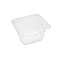 Gastronorm konteiners - 1/6 GN - 10 cm dziļš - polikarbonāts