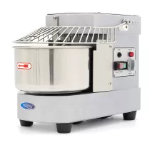 Тестомеситель - 8 л - 4,5 кг теста - серебристый