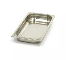 Gastronorm trauks - 1/3 GN - 4 cm dziļš - nerūsējošais tērauds