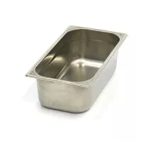 Gastronorm konteiners - 1/3 GN - 10 cm dziļš - nerūsējošais tērauds