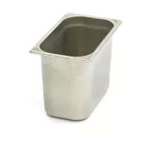 Gastronorm konteiners - 1/4 GN - 20 cm dziļš - nerūsējošais tērauds