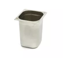 Gastronorm konteiners - 1/6 GN - 20 cm dziļš - nerūsējošais tērauds