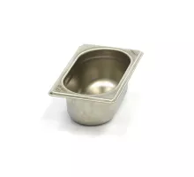 Gastronorm trauks - 1/9 GN - 6,5 cm dziļš - nerūsējošais tērauds