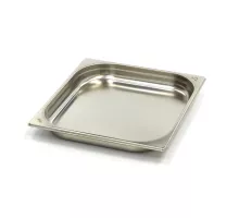 Gastronorm konteiners - 2/3 GN - 4 cm dziļš - nerūsējošais tērauds