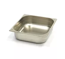 Gastronorm konteiners - 2/3 GN - 10 cm dziļš - nerūsējošais tērauds