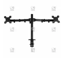 Uchwyt do monitora FURVERO HK003 2 x ramię, wysięgnik, czarny N