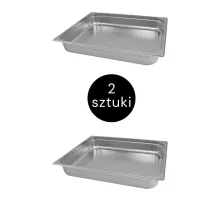 Gastronorm konteiners - 2/1 GN - 10 cm dziļš