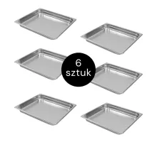 Gastronorm konteiners - 2/3 GN - 4 cm dziļš