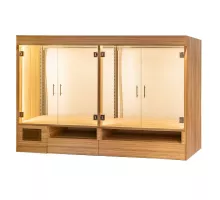 Closed-type bakery rack with glass LED lighting H-193 cm L- 257 cm G- 62 cm Coco Bolo N