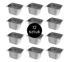 Gastronorm konteiners - 1/2 GN - 20 cm dziļš