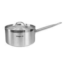 Высокая гастрономическая кастрюля с крышкой PRO 5л диам. 22 cm x выс. 12 cm N