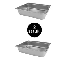 Gastronorm konteiners - 2/1 GN - 15 cm dziļš