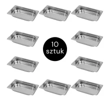Gastronorm konteiners - 1/4 GN - 4 cm dziļš