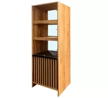 Bakery rack H-180 cm L-60 cm G-60 cm craft oak N
