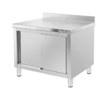 Stainless steel table 100x60x85