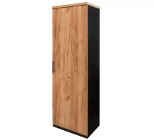 Офисный шкаф для папок H- 200 cm L- 60 cm G- 40 cm дуб крафт / черный N