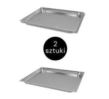 Gastronorm konteiners - 2/1 GN - 4 cm dziļš