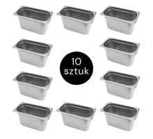 Gastronorm konteiners - 1/3 GN - 20 cm dziļš