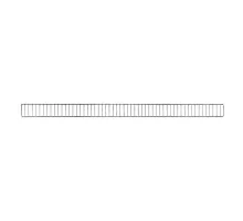 Торговый мебельный модуль 1250x4.5x80 mm